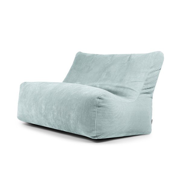 Manšestrový sedací vak v mentolové barvě Sofa Seat Lounge – SLOWDOWN