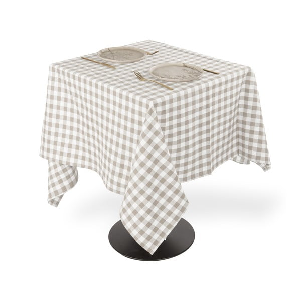 Bavlněný ubrus 150x150 cm Gingham – Tiseco Home Studio