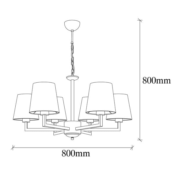 Černé závěsné svítidlo s textilním stínidlem Profil – Opviq lights-image-2