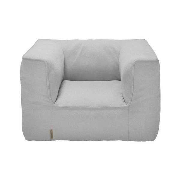 Světle šedé polstrované zahradní křeslo Grow – Blomus-image-1