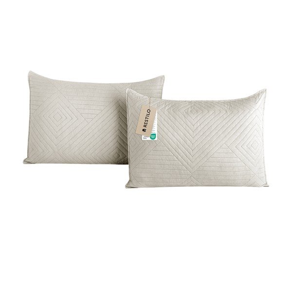 Povlaky na polštáře v sadě 2 ks z mikrovlákna 50x70 cm Softa – Restilo