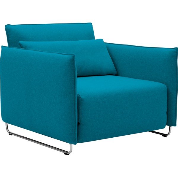 Tyrkysové rozkládací křeslo Softline Cord-image-2