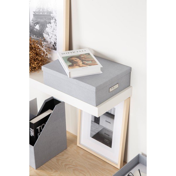 Kartonové organizéry na dokumenty v sadě 5 ks Holger – Bigso Box of Sweden-image-1