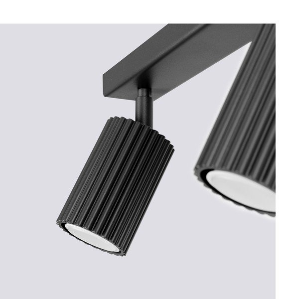 Černé bodové svítidlo 6,5x30 cm Gleam – Sollux-image-1