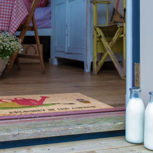 Rohožka z kokosového vlákna 40x60 cm Probably in the Garden – Artsy Doormats-image-4