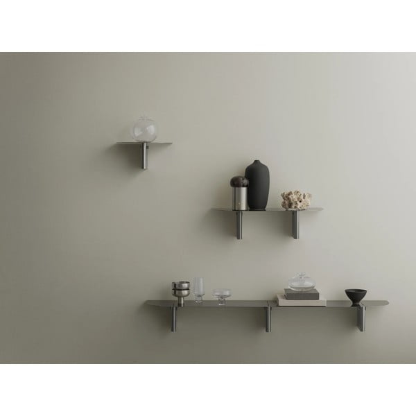 Police nerezová v matně stříbrné barvě 60 cm Oru – Blomus-image-1