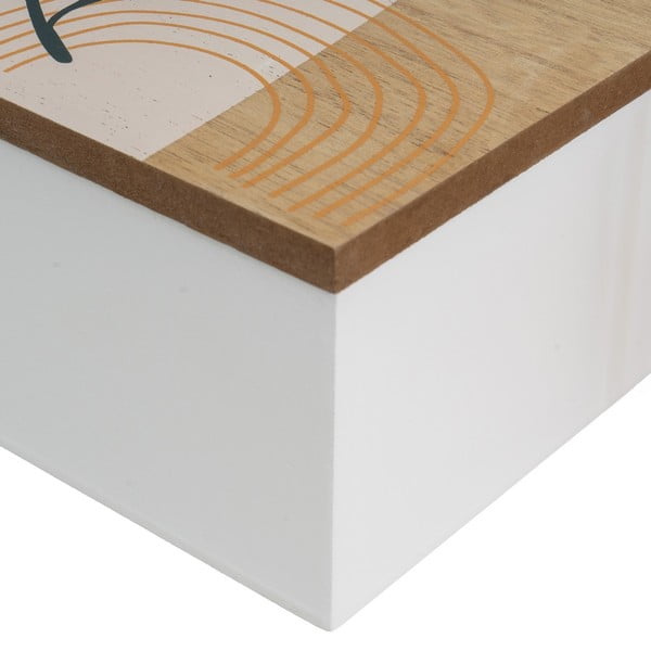 Dekorativní úložné boxy s víkem v sadě 2 ks ø 20x8,5 cm – Casa Selección-image-3