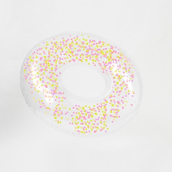 Nafukovací kruh Sunnylife Confetti, ø 110 cm