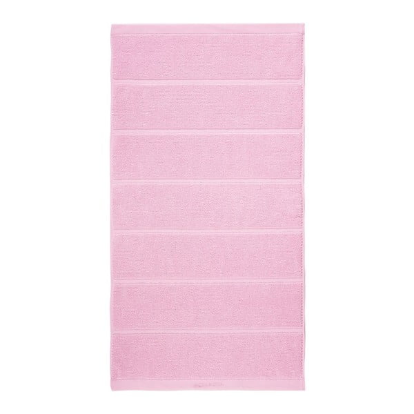 Růžový ručník Aquanova Adagio, 55 x 100 cm