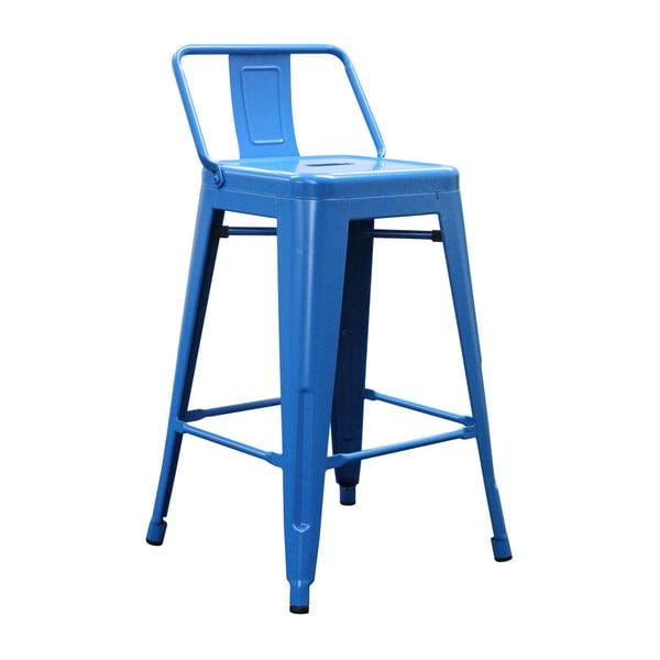 Modrá barová židle Red Cartel Spycker