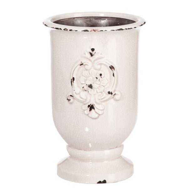 Váza Mediterran White, 24x24x38 cm