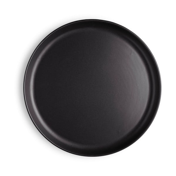 Černý kameninový talíř Eva Solo Nordic, ø 25 cm