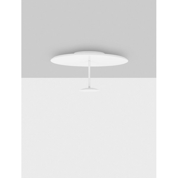 Matně bílé ocelové LED stmívatelné stropní svítidlo Nima – Nova Luce-image-3