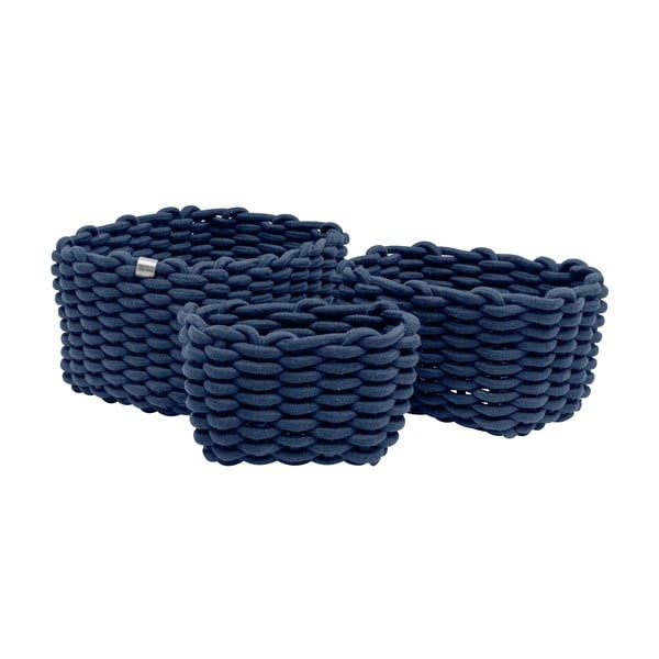 Látkové košíky v sadě 3 ks 30x25x19 cm Tom Tailor – Wenko