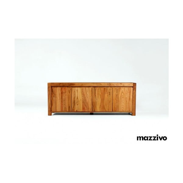 Komoda Mazzivo z olšového dřeva, model 4.2, bezbarvý vosk