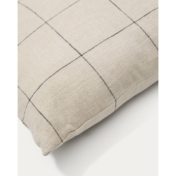 Povlak na polštář s příměsí lnu 45x45 cm Ayame – Kave Home-image-2