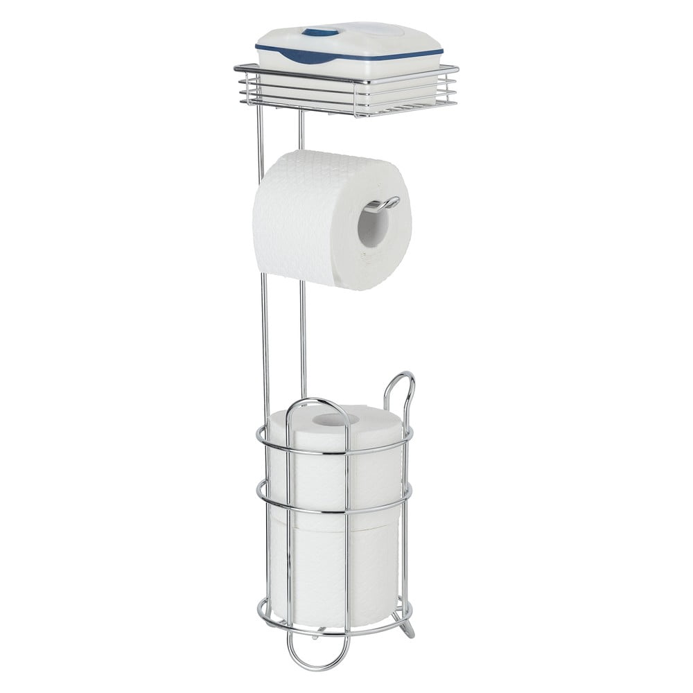 Stojan na toaletní papír z pochromované oceli ve stříbrné barvě – Wenko