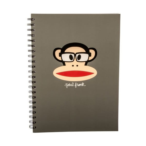 Zápisník Paul Frank Grey Monkey