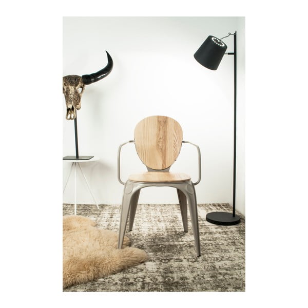 Černá stojací lampa Zuiver Buckle Head-image-3