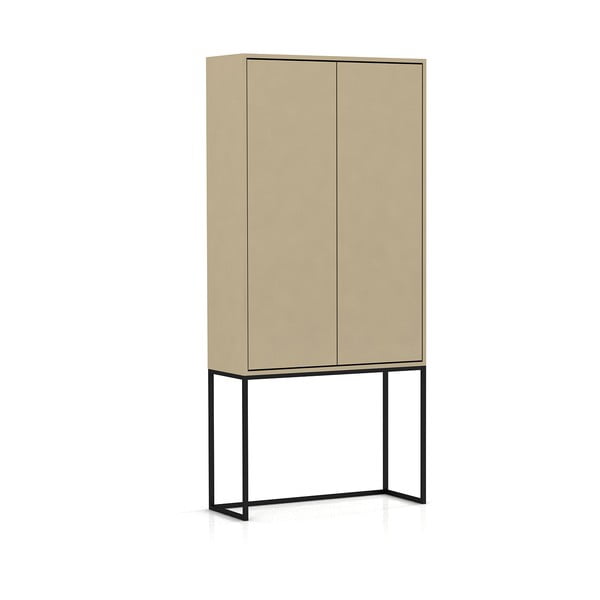 Béžová skříňka 75x164,5 cm Lennon – Really Nice Things-image-2