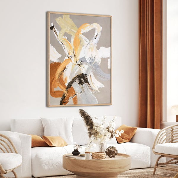 Ručně malovaný obraz 90x120 cm Go Ahead – Malerifabrikken-image-1