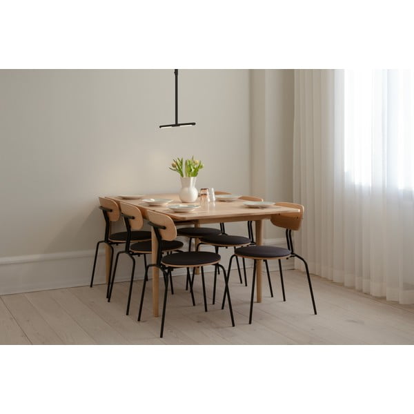 Černé kovové LED závěsné svítidlo s kovovým stínidlem Omni Ceiling – UMAGE-image-4