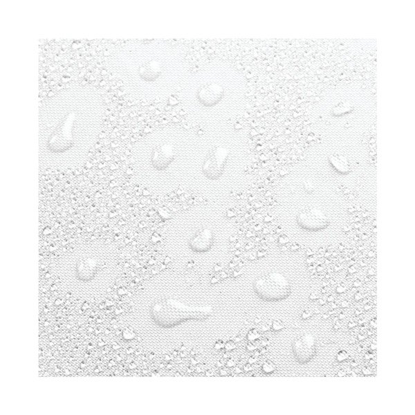 Bílý sprchový závěs iDesign, 200 x 180 cm-image-2