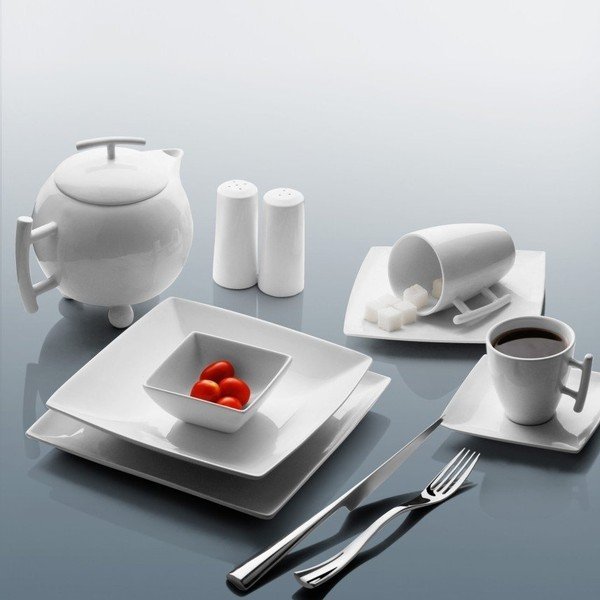 Bílý porcelánový šálek na cappuccino 165 ml Squito – BonBistro-image-1