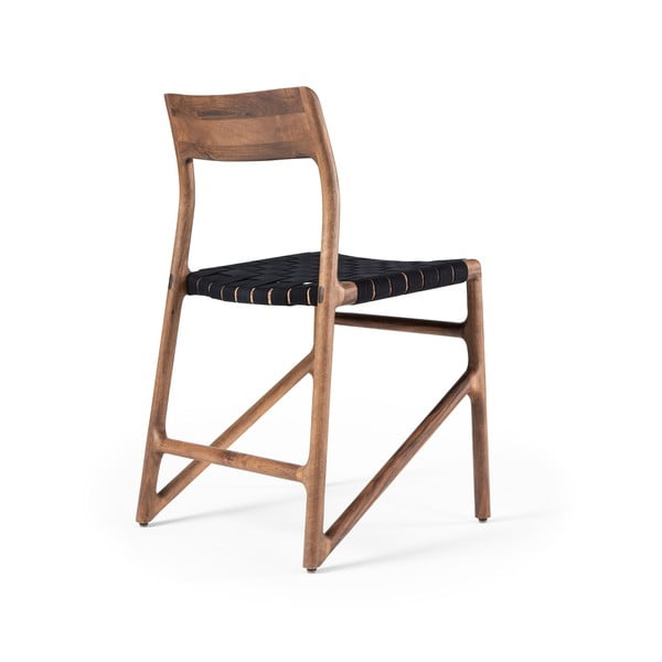 Černá/hnědá jídelní židle Fawn – Gazzda-image-4