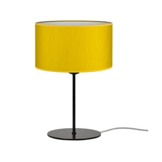 Žlutá stolní lampa Bulb Attack Doce S, ⌀ 25 cm