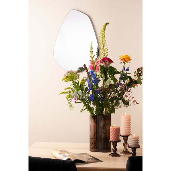 Hnědá skleněná váza PT LIVING Wave, výška 27 cm-image-1