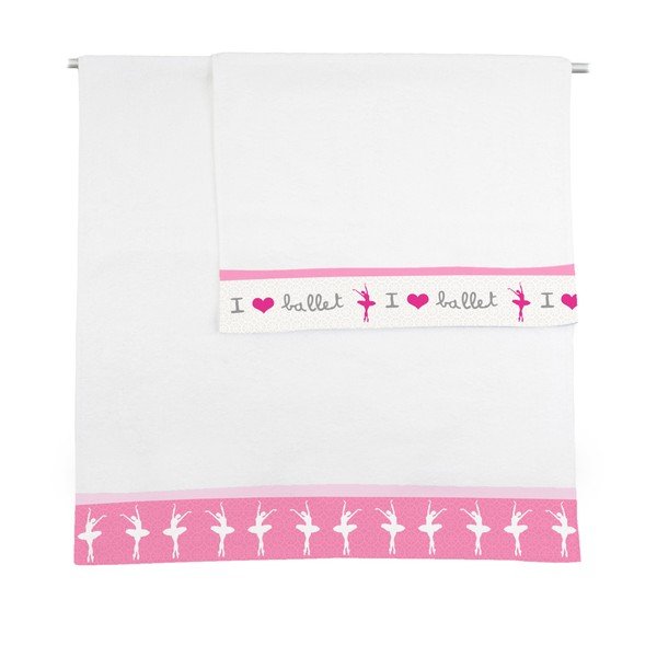 Sada 2 osušek Ballerina, 50x100 a 70x140 cm-image-2