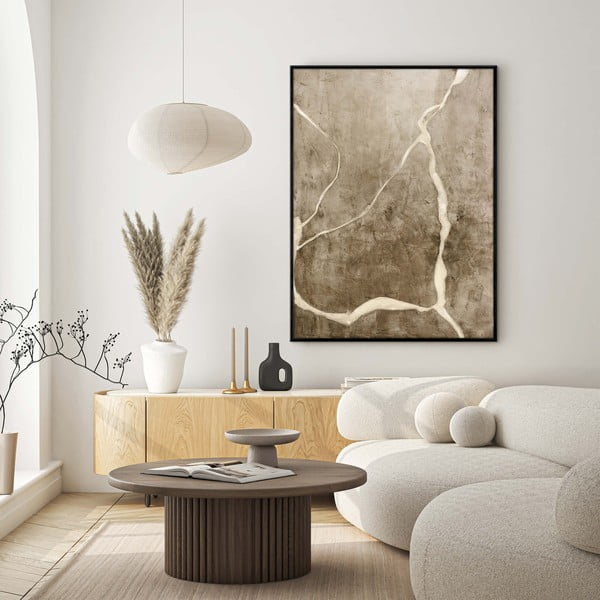 Ručně malovaný obraz 90x120 cm Vibranium – Malerifabrikken-image-1