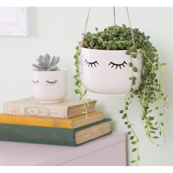 Závěsný květináč Sass & Belle Eyes Shut-image-1