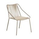 Krémová/taupe zahradní židle Zivia – Kave Home