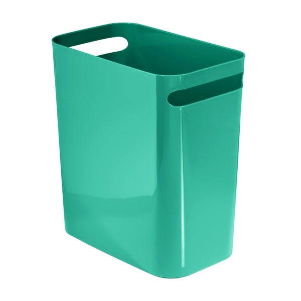Zelený odpadkový koš iDesign Una, 13,9 l