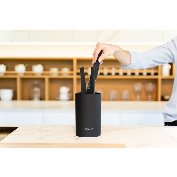 Černý blok na nože Vialli Design Universal-image-1