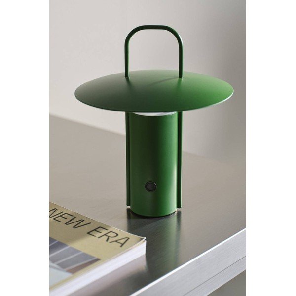 Zelená kovová LED stmívatelná stolní lampa (výška 24 cm) Venna – Jotex-image-2