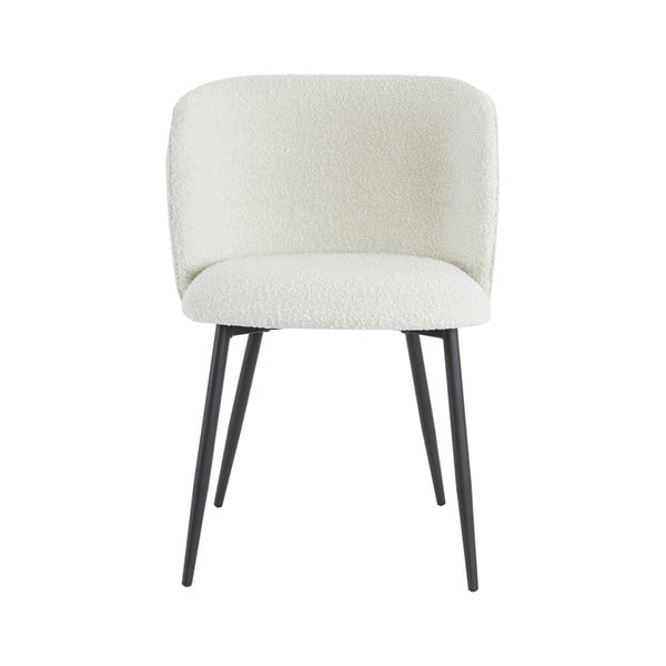 Bílé čalouněné jídelní křeslo Elyna – Light & Living-image-4