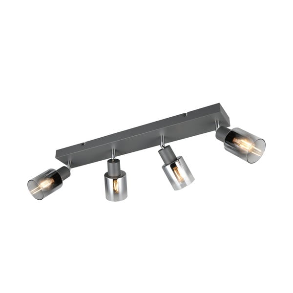 Antracitové bodové svítidlo ø 7 cm Cadiz – Reality-image-1