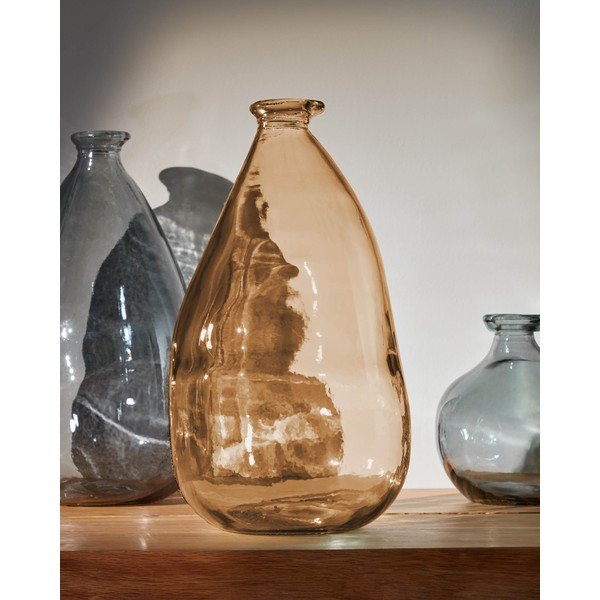 Hnědá váza (výška 36 cm) Brenna – Kave Home-image-1