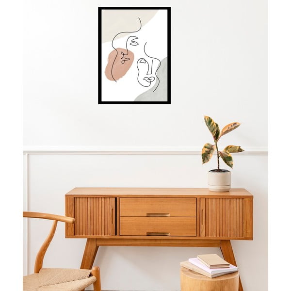 Plakát 29x41 cm Two Faces – Veronika Boulová-image-1