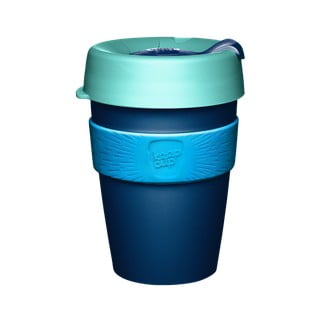 Modrý cestovní hrnek s víčkem KeepCup Australis, 340 ml