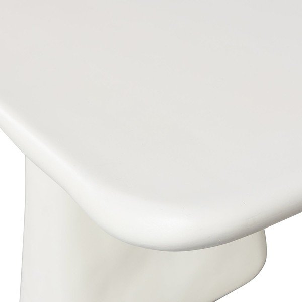 Slonovinová plastová zahradní lavice Loggia – WOOOD-image-4