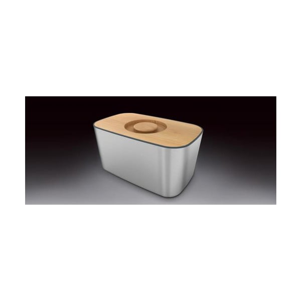 Nerezový chlébník s prkénkem Joseph Joseph Bread Bin-image-4