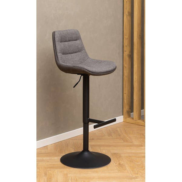 Šedá barová židle s nastavitelnou výškou (výška sedáku 86 cm) Adisa – Actona-image-1
