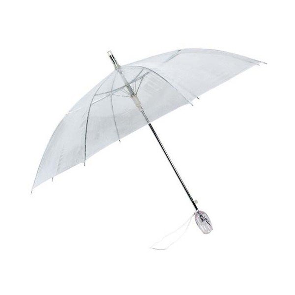 Transparentní golfový deštník Tulip, ⌀ 98 cm