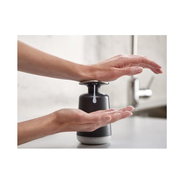Tmavě šedý dávkovač na tekuté mýdlo Joseph Joseph Presto-image-4