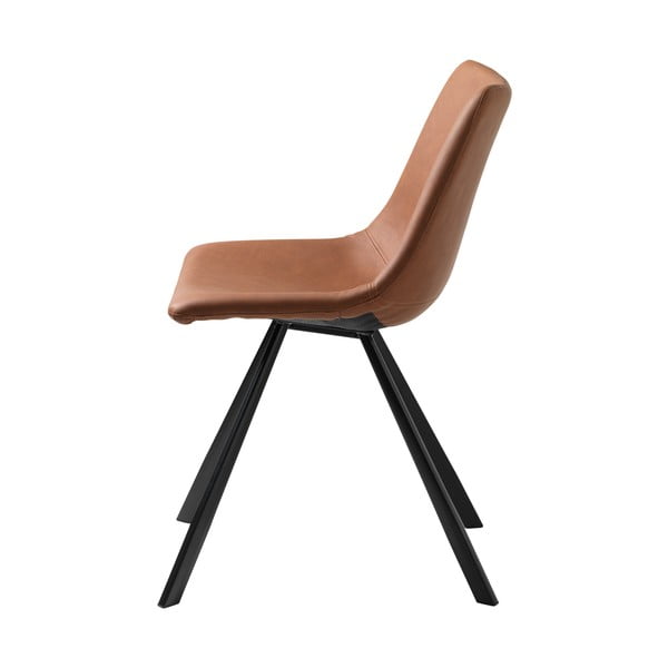 Koňakově hnědá jídelní židle Yukon – Unique Furniture-image-3