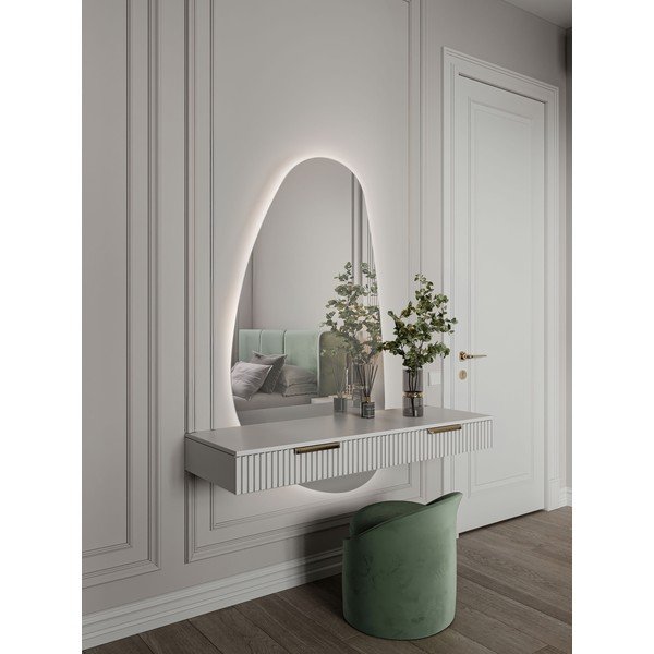 Nástěnné zrcadlo s osvětlením 3x140 cm Lorin – Nova Luce-image-2